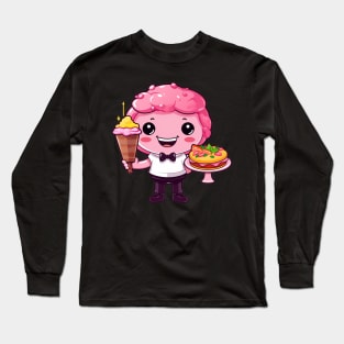 kawaii Ice cream  T-Shirt cute Candy food gilrl Long Sleeve T-Shirt